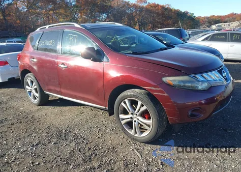 2009 Nissan Murano Le z USA, uszkodzony, nr VIN JN8AZ18W99W136120